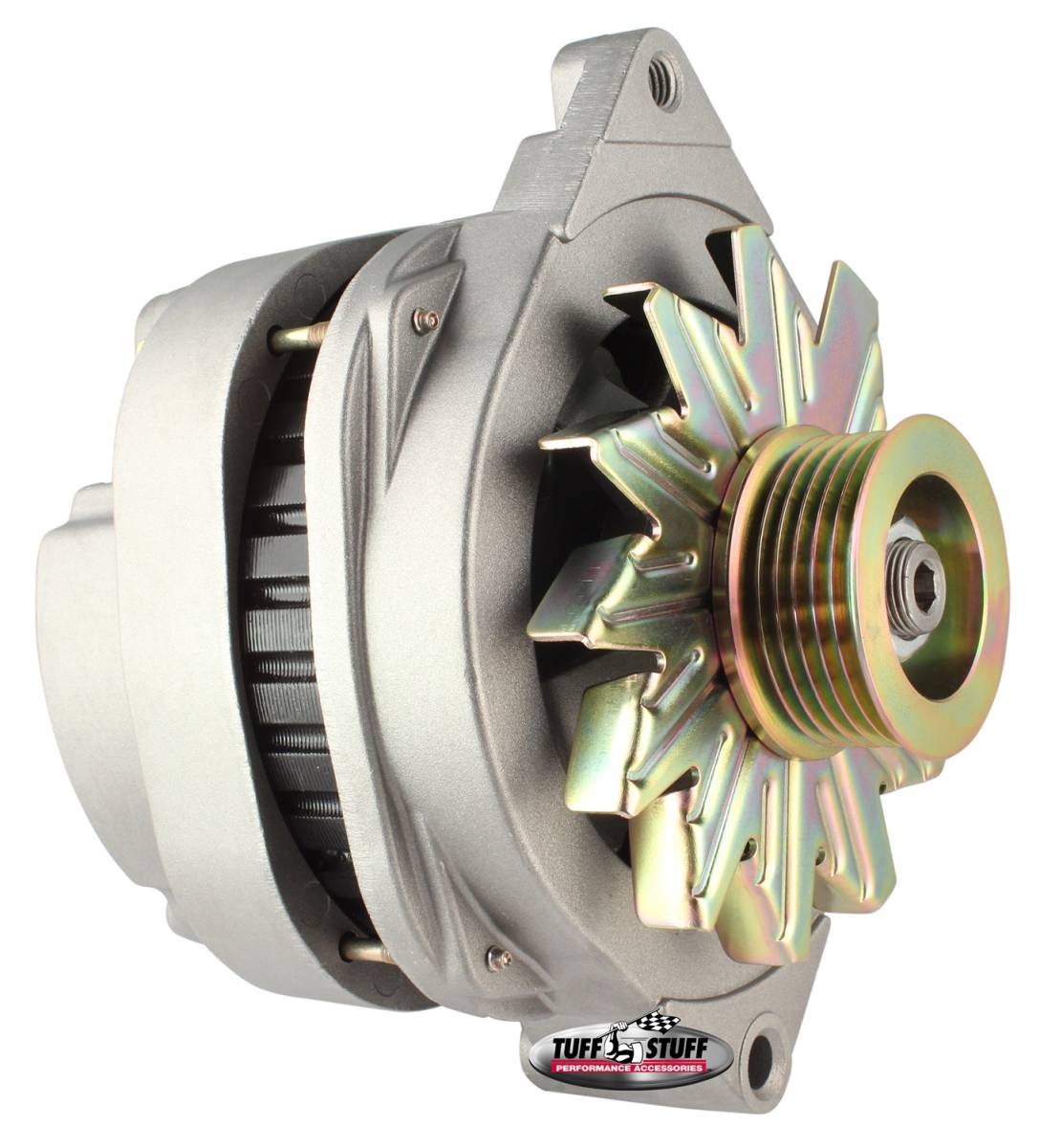 Tuff Stuff Performance - Alternator 170 AMP OEM Wire 6 Groove Pulley Large Case Factory Cast PLUS+ 8173ND