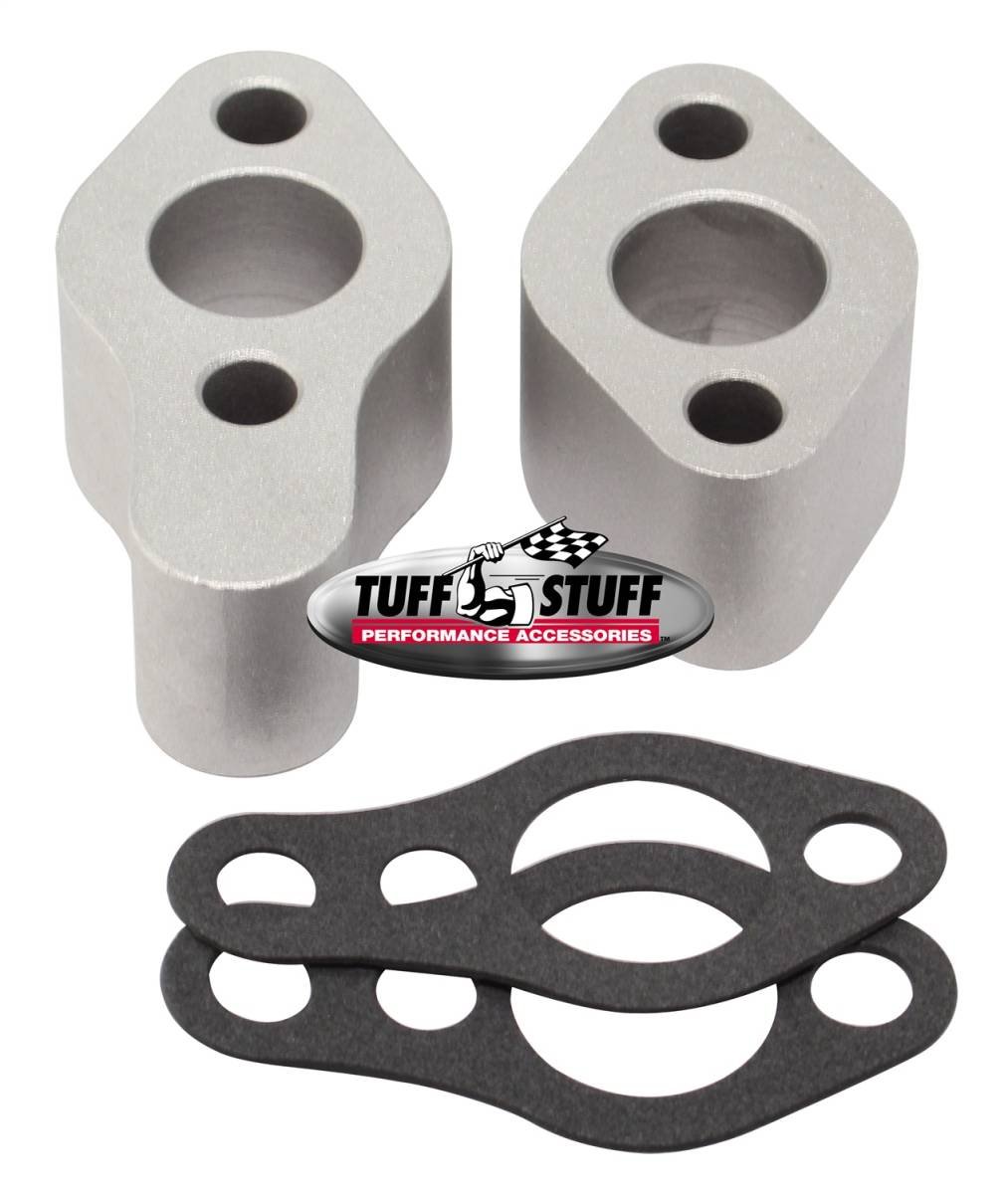 Tuff Stuff Performance - Water Pump Extension Incl. 2 Extensions/2 Gaskets Plain 2254C