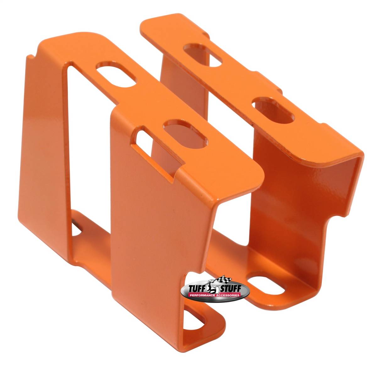 Tuff Stuff Performance - Brake Booster Brackets Incl. Left And Right Side 1955-1964 GM For Brake Booster PN[2121/2122/2123/2124/2221/2222/2223/2228/2229/2231] Orange Powdercoat 4651BORANGE