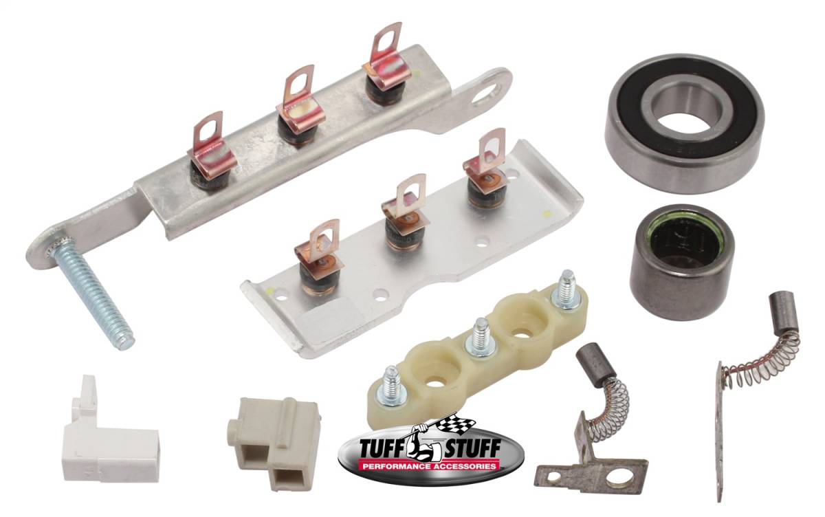 Tuff Stuff Performance - Alternator Repair Kit Early Chrysler Incl. All Parts And Bearings To Rebuild Tuff Stuff Alternator PN[7509RA/8509] 7700C