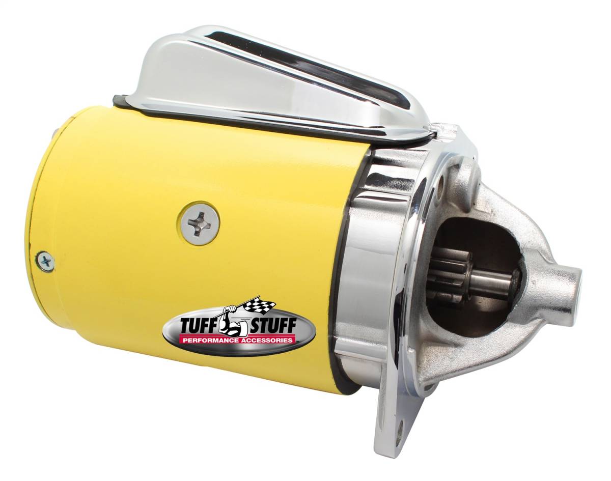 Tuff Stuff Performance - OEM Style Starter Full Size 2 Bolt Mounting Yellow Powdercoat 3124BYELLOW