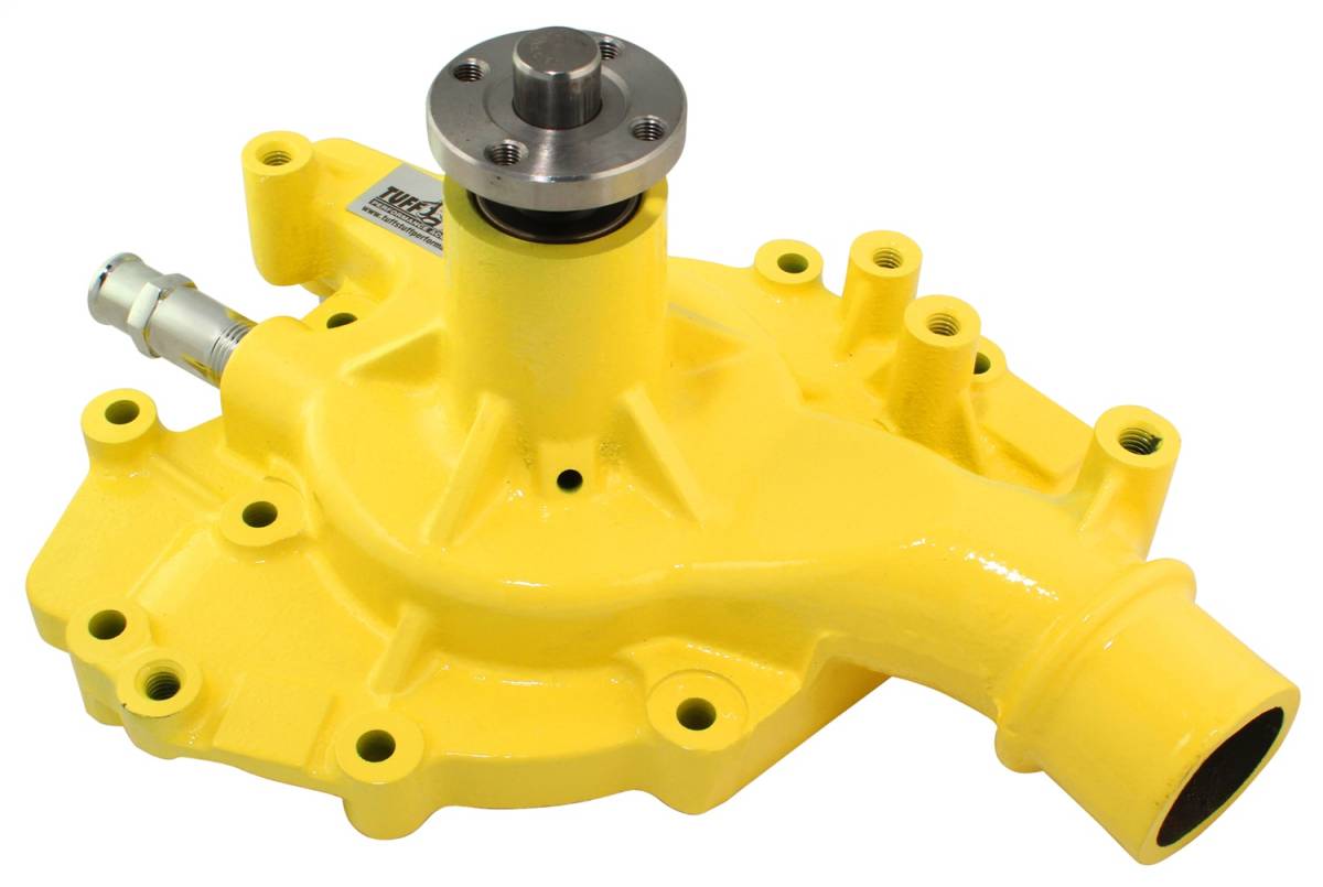 Tuff Stuff Performance - Standard Style Water Pump 5.562 in. Hub Height 3/4 in. Pilot Standard Flow Threaded Water Port Yellow 1470NCYELLOW