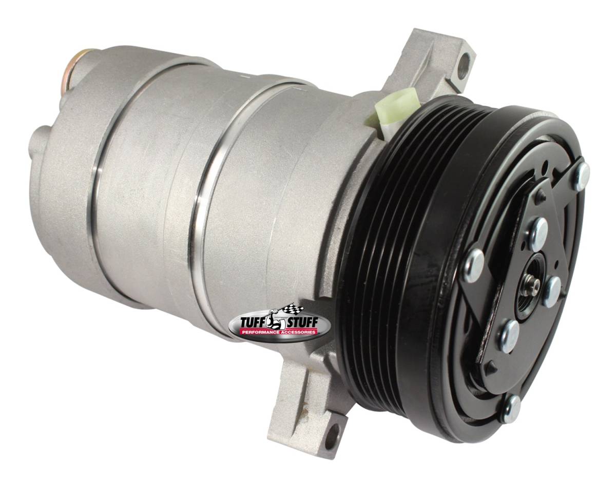 Tuff Stuff Performance - LT1 Series A/C Compressor 6 Groove Pulley Factory Cast PLUS+ 4511NC