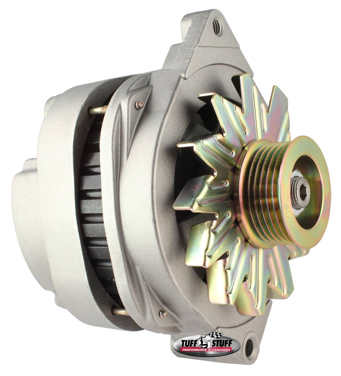 Tuff Stuff Performance - Alternator 250 High AMP OEM Wire 6 Groove Pulley Factory Cast PLUS+ 8173NK