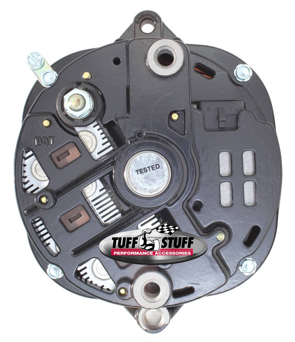 Tuff Stuff Performance - Alternator 170 AMP OEM Wire 6 Groove Pulley Large Case Black 8173NB