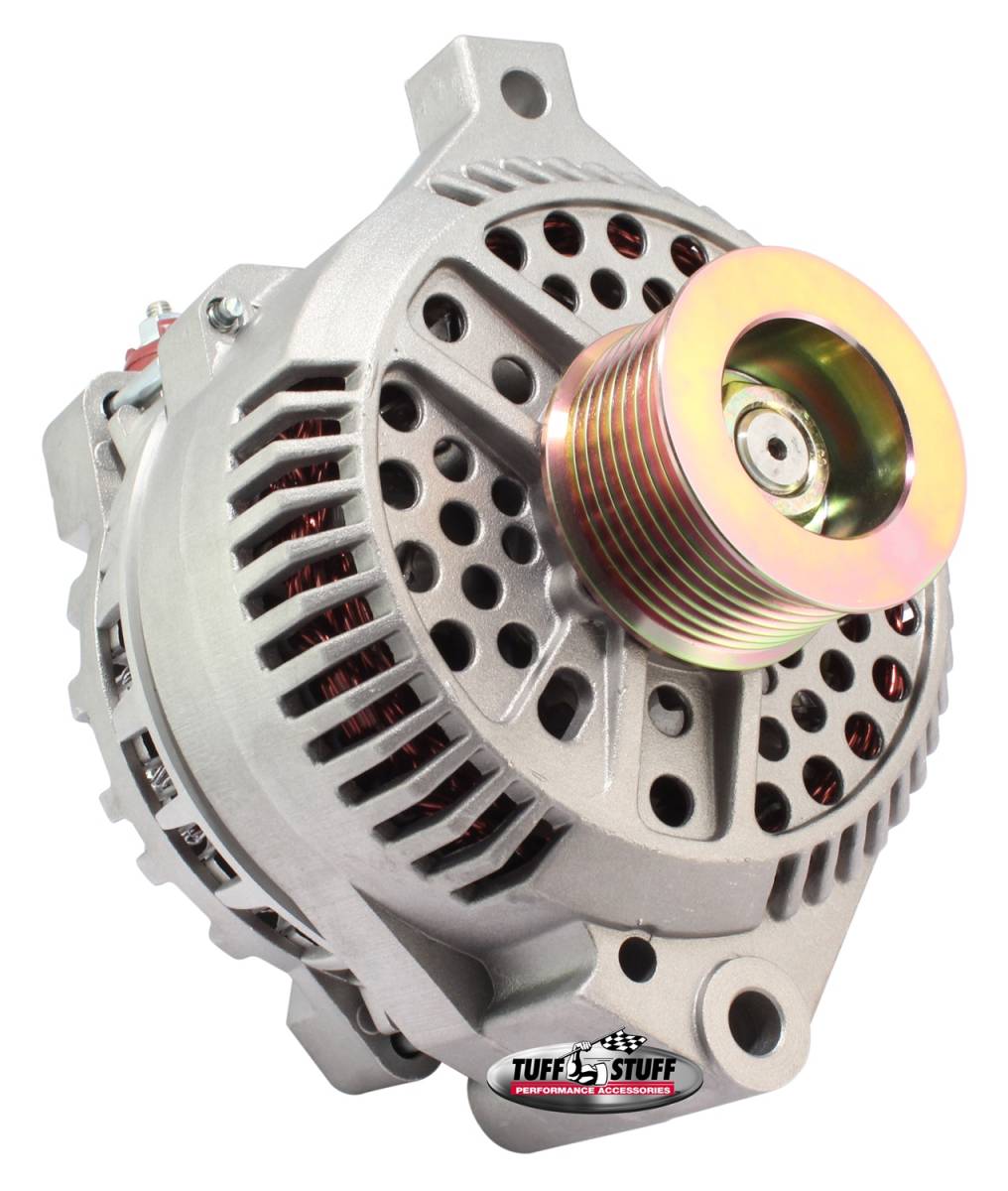 Tuff Stuff Performance - Alternator 225 AMP OEM Wire 8 Groove Pulley Factory Cast PLUS+ 8266F8G