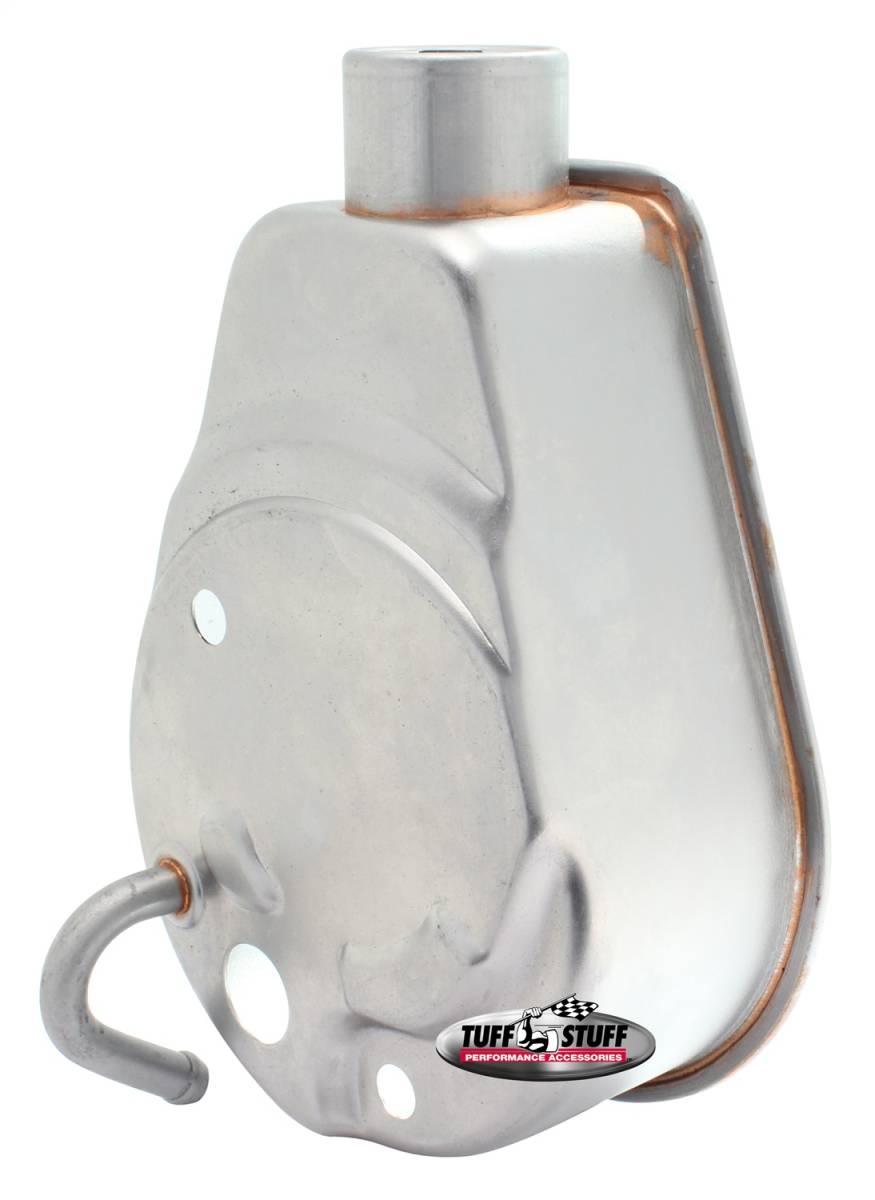 Tuff Stuff Performance - Saginaw Style Power Steering Pump Reservoir Fits Tuff Stuff PN[6174/6176] Power Steering Pumps w/Tube On Left Plain 6501C