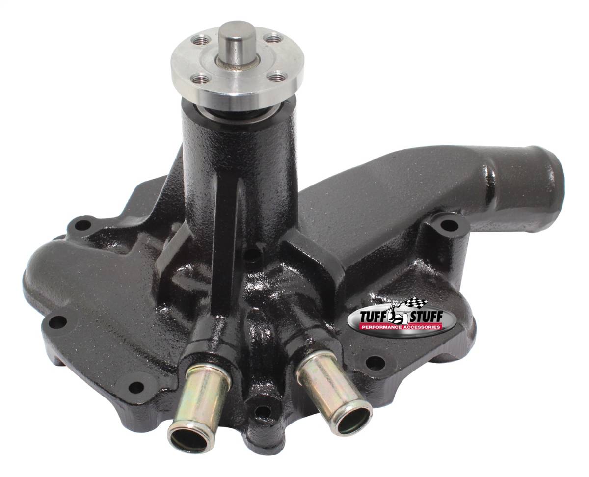 Tuff Stuff Performance - Standard Style Water Pump 5.937 in. Hub Height 5/8 in. Pilot Standard Flow Stealth Black Powder Coat 1504NB