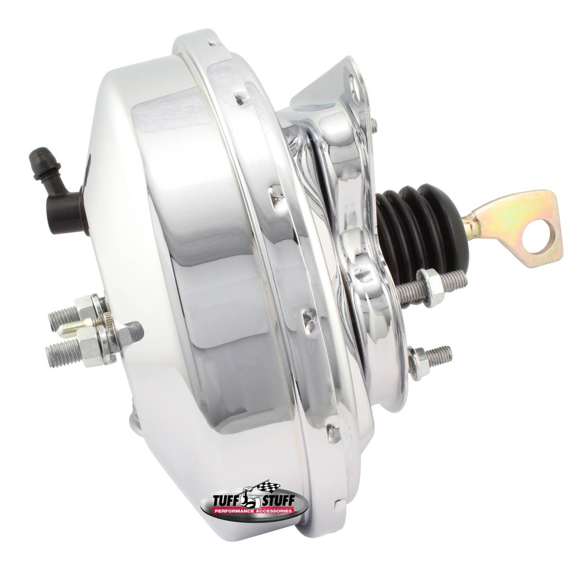 Tuff Stuff Performance - Power Brake Booster 9 in. Single Diaphragm Incl. Booster Mtg. Bracket Chrome 2225NA