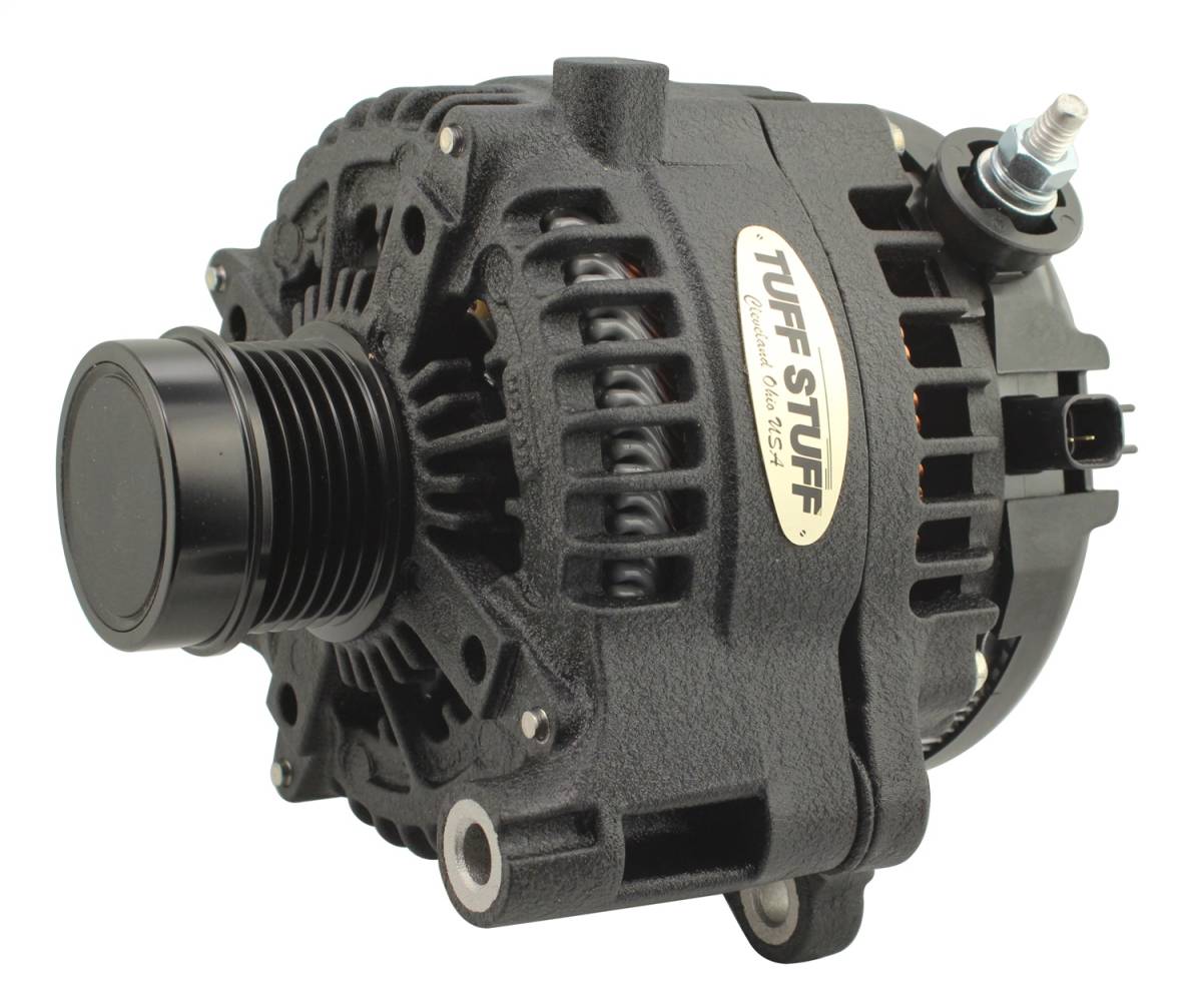 Tuff Stuff Performance - Alternator 240 Amp 6 Groove Black Wrinkle 7517B