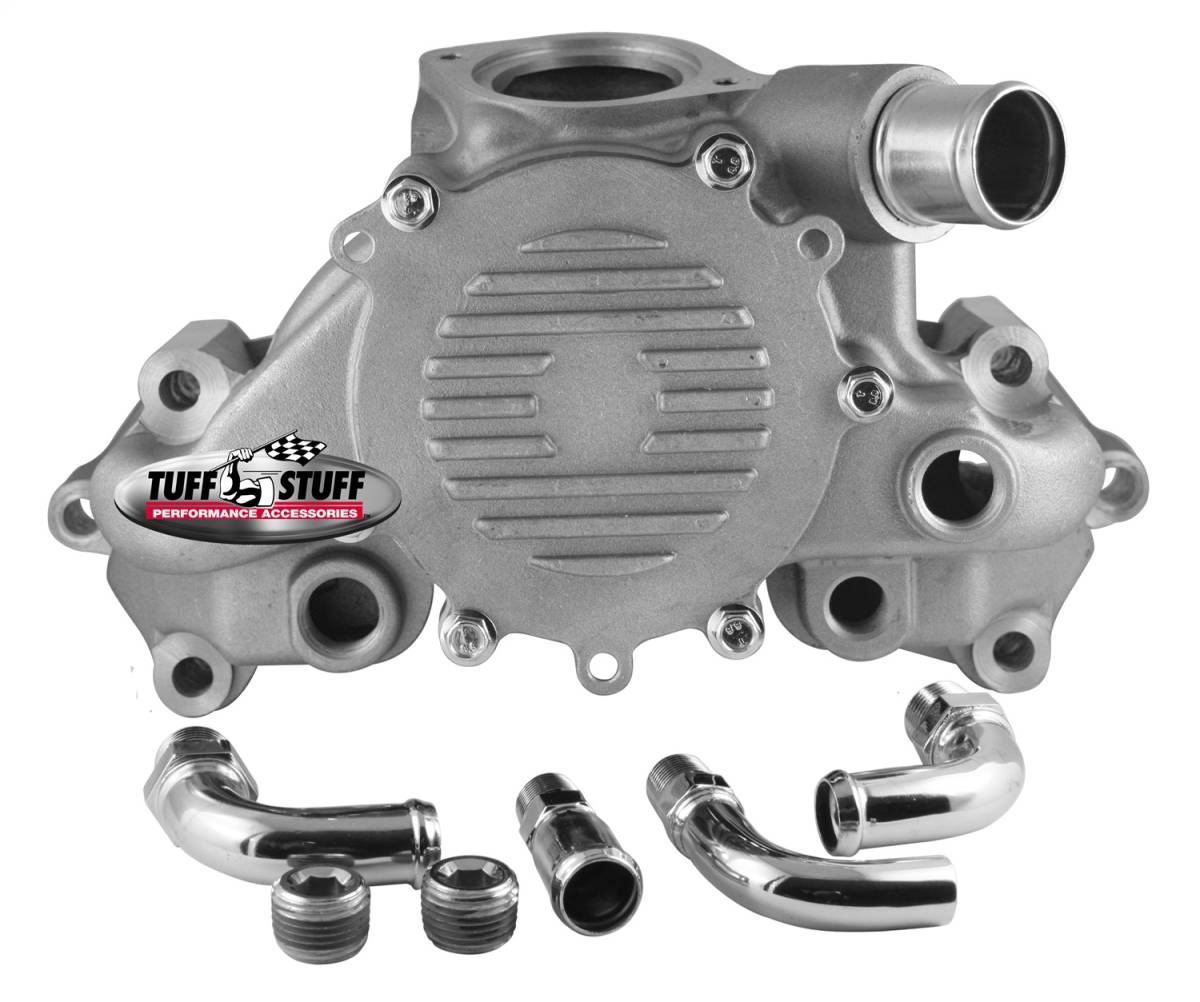 Tuff Stuff Performance - Platinum Style Water Pump Standard Flow Aluminum Casting Factory Cast PLUS+ 1362C