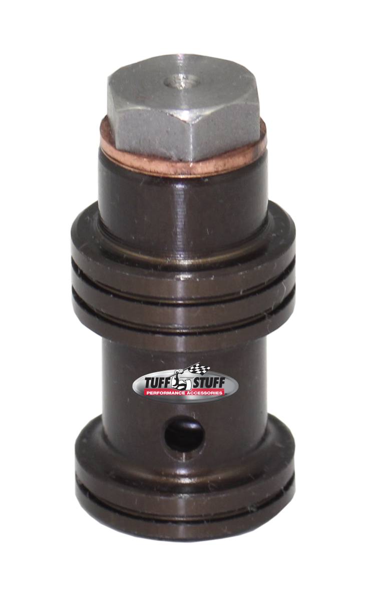 Tuff Stuff Performance - Power Steering Pressure Valve 850 PSI For Use w/Tuff Stuff 6175AL-6/6175ALB-6/6175ALD-6/6175ALP-6 LS1 Type II Power Steering Pumps Will Not Fit OE Power Steering Pumps 5558