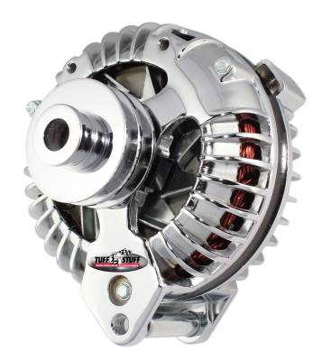 Tuff Stuff Performance - Alternator 100 AMP OEM Wire Double Groove Pulley Aluminum Polished 8509RCPDP - Image 2