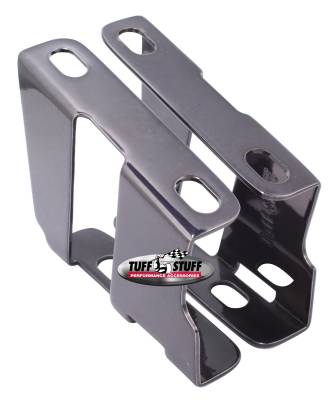 Brake Booster Brackets Incl. Left And Right Side 1955-1964 GM For Brake Booster PN[2121/2122/2123/2124/2221/2222/2223/2228/2229/2231] Black Chrome 4651A7