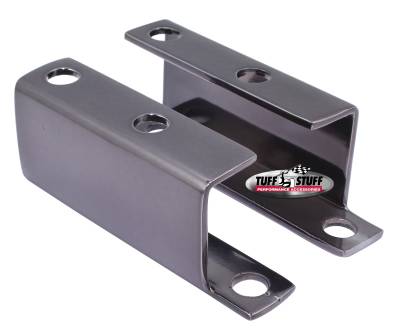 Brake Booster Brackets Incl. Left And Right Side 1955-1958 GM For Brake Booster PN[2121/2122/2123/2124/2221/2222/2223/2228/2229/2231] Black Chrome 4652A7