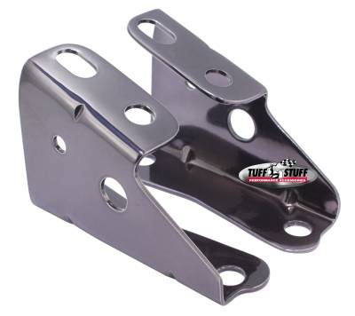 Brake Booster Brackets Incl. Left And Right Side 1967-1972 GM For Brake Booster PN[2121/2122/2123/2124/2129/2221/2222/2223/2224/2228/2229/2231] Black Chrome 4650A7