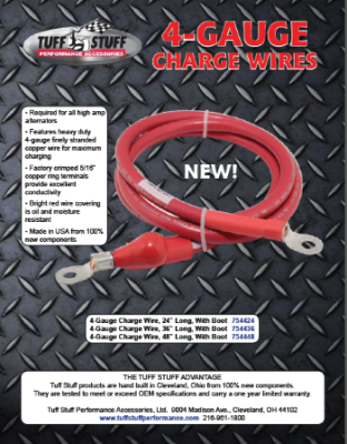 4-Gauge Charge Wire
