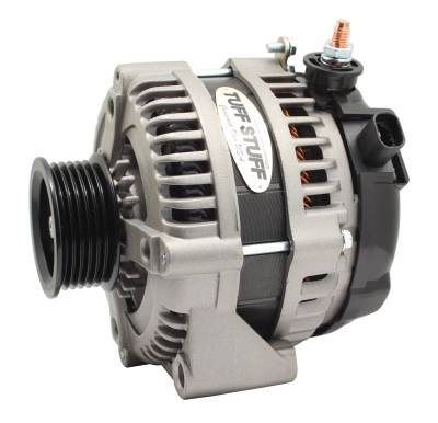 Max Amp Alternator 225 AMP 1 Wire 6 Groove Factory Cast Plus For PN [7861] 8320FC6G1W