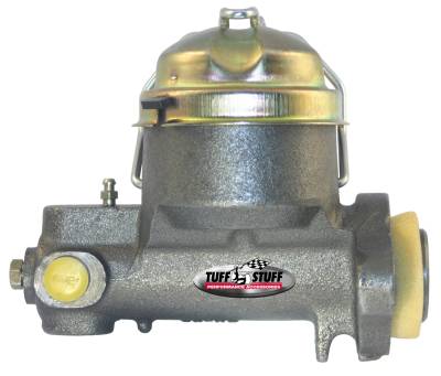 Brake Master Cylinder Single Rsvr. 1 in. Bore Dual 7/16-24 Ports 3 1/2 in. Mounting Hole Spacing Drum-Drum Fruit Jar Style Plain 2150NB