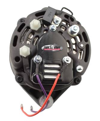 Tuff Stuff Performance - Marine Alternator 65 AMP 1 Grove Pulley Black Finish 29103 - Image 2