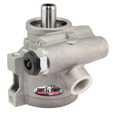 Type II Alum. Power Steering Pump GM Pressure Slip w/Through Hole Mounting Bottom Pressure Port 1200 PSI 3GPM Factory Cast PLUS+ 6170AL-7