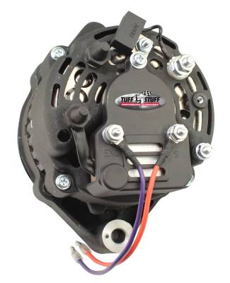 Tuff Stuff Performance - Marine Alternator 55 AMP 1 Grove Pulley Black Finish 29101 - Image 2