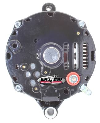 Tuff Stuff Performance - Alternator 100 AMP Smooth Back 1 Wire V Groove Pulley Black 7068RF - Image 2