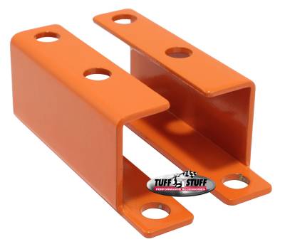 Brake Booster Brackets Incl. Left And Right Side 1955-1958 GM For Brake Booster PN[2121/2122/2123/2124/2221/2222/2223/2228/2229/2231] Orange Powdercoat 4652BORANGE