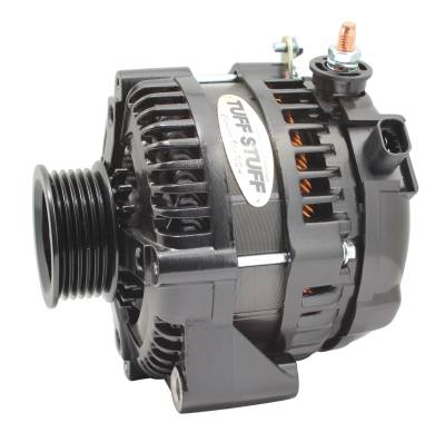 Tuff Stuff Performance - Max Amp Alternator 225 AMP 1 Wire 6 Groove Stealth Black For PN [7861] 8320B6G1W - Image 1