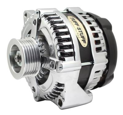 Max Amp Alternator 225 AMP 1 Wire 6 Groove Chrome For PN [7866] 8321C6G1W