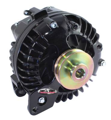 Tuff Stuff Performance - Alternator 130 AMP 1 Wire Single Groove Pulley Stealth Black 9509RESP - Image 2