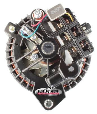 Tuff Stuff Performance - Alternator 130 AMP 1 Wire Single Groove Pulley Stealth Black 9509RESP - Image 3