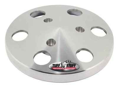 Tuff Stuff Performance - A/C Compressor Clutch Cover Machined Aluminum Plain 8490C - Image 1