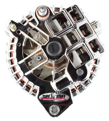 Tuff Stuff Performance - Alternator 60 AMP OEM Wire Single Groove Pulley Chrome 8509RASP - Image 3