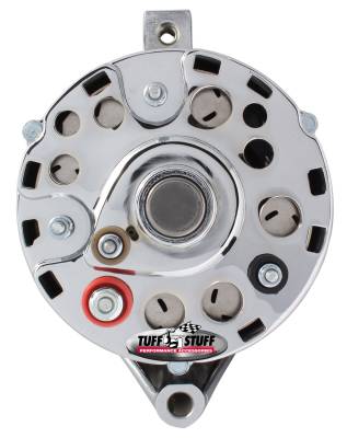 Tuff Stuff Performance - Alternator 70 AMP OEM Wire Hookup V Groove Pulley Polished 7078NAP - Image 2