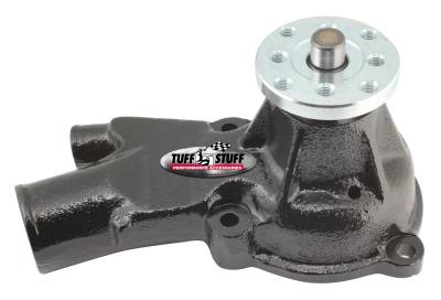 Tuff Stuff Performance - Standard Style Water Pump 3.875 in. Hub Height 5/8 in. Pilot Standard Flow Stealth Black Powder Coat 1529B - Image 2