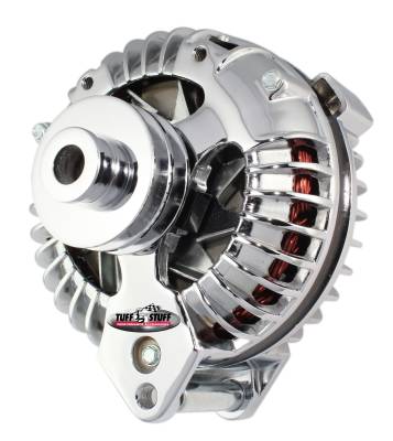 Tuff Stuff Performance - Alternator 60 AMP OEM Wire Double Groove Pulley Chrome 8509RADP - Image 2