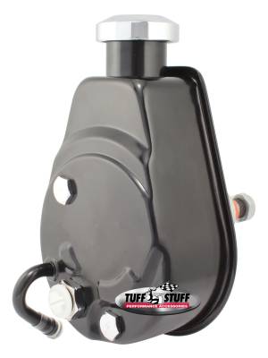 Saginaw Style Power Steering Pump Direct Fit 5/8 in. Keyed Shaft 1200 PSI 3/8 in.-16 Mtg. Holes Black 6171B