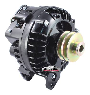 Tuff Stuff Performance - Alternator 100 AMP OEM Wire Double Groove Pulley Black 8509RFDP - Image 2