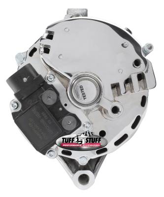 Tuff Stuff Performance - Alternator 75 AMP OEM Wire 6 Groove Pulley Internal Regulator Chrome 7716A - Image 2