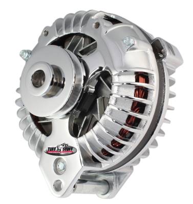 Tuff Stuff Performance - Alternator 100 AMP 1 Wire Single Groove Pulley Aluminum Polished 8509RDPSP - Image 2