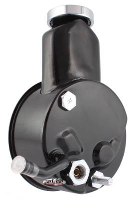 Saginaw Style Power Steering Pump Direct Fit 5/8 in. Keyed Shaft 3/8 in.-16 Mounting Black 6194B