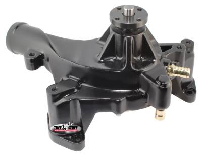 Platinum SuperCool Water Pump 7.578 in. Hub Height 5/8 in. Pilot Aluminum Casting Stealth Black Powder Coat 1421AC