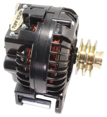 Alternator 130 AMP OEM Wire Double Groove Pulley Stealth Black 9509RFDP