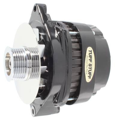 Tuff Stuff Performance - Alternator 170 AMP OEM Wire 6 Groove Pulley External Cooling Fan Black 8112NB - Image 1