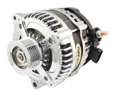 Tuff Stuff Performance - Max Amp Alternator 225 AMP OEM Wire 6 Groove Chrome 8320C6GOE - Image 1