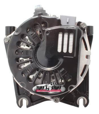 Tuff Stuff Performance - Alternator 225 AMP Upgrade OEM Wire 6 Groove Pulley Internal Regulator Black 7773C - Image 2