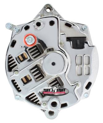 Tuff Stuff Performance - Alternator 250 High AMP Incl. Pigtail/OEM Wiring 6 Groove Pulley Chrome 7290NE6G - Image 2