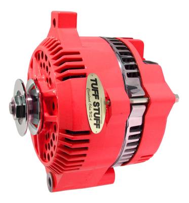 Alternator 225 AMP OEM Wire V Groove Pulley Internal Regulator Red 7771DRED