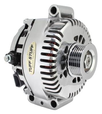 Alternator 225 AMP Upgrade OEM Wire 6 Groove Pulley Internal Regulator Chrome 7787D